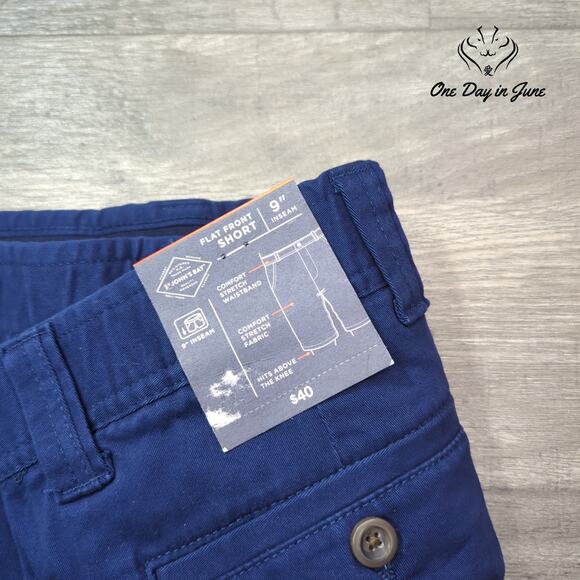 St. John's Bay Comfort Stretch Above Knee Shorts Size 44 - Picture 2 of 7